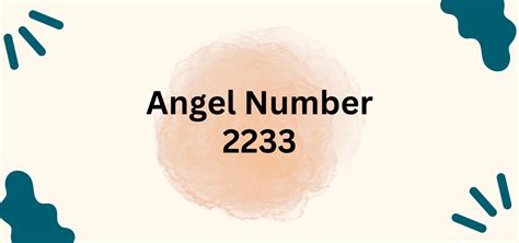 2233 Angel Number: Meaning, Symbolism, Twin。